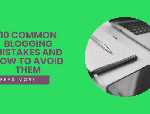 Common blogging mistakes infographic